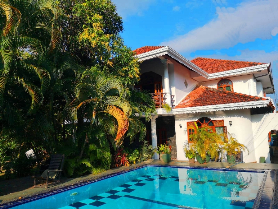 Ayurveda Villa and pool
